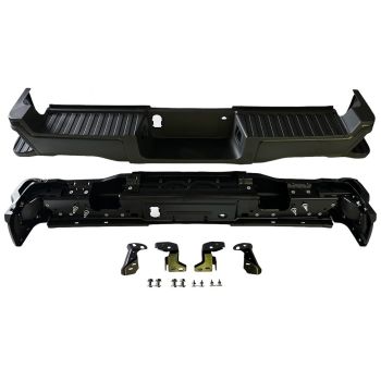 FORD TRUCKS & VANS FORD/PU F250/350/450 (SUPER DUTY) REAR STEP BMP ASSY BLACK (WO/SENSOR) OEM#PC3Z17810KAPTM-PFM 2023-2025 PL# FO1103303