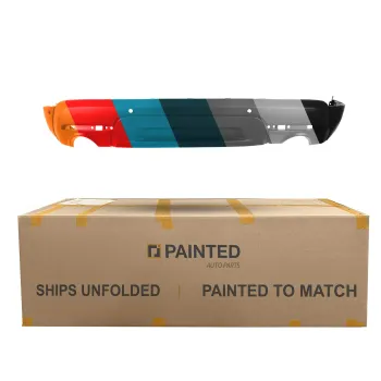 FORD TRUCKS & VANS EXPLORER POLICE UTILITY REAR BUMPER LOWER COVER TXT (W/SENSOR)(WO/TOW)**CAPA** OEM#BB5Z17F828CA 2013-2015 PL# FO1115105C