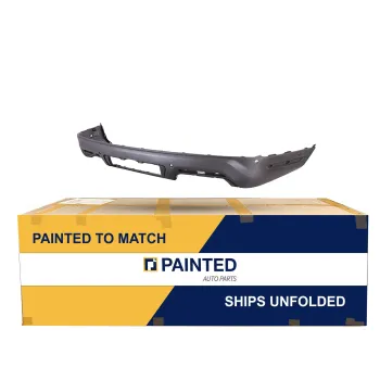 2018-2019 FORD EXPLORER Rear Bumper Lower Texture w/Side Molding w/Active Park Assist w/Tow OEM# JB5Z17K835FA PL# FO1115140