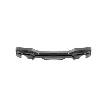 FORD MUSTANG REAR BUMPER COVER LOWER TEXTURE (W/SENSOR)(WO/ACTIVE WAVE EXHAUST)(EXC DARKHORSE) OEM#PR3Z17F828BA 2024-2025 PL# FO1115167