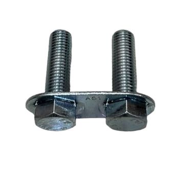 FORD TRUCKS & VANS FORD/PU F250/350/450 (SUPER DUTY) REAR BUMPER REINF INNER BRACKET BOLT PLATE RIGHT (Passenger Side)=LH(M16 BOLT) OEM#W721598S439 2023-2025 PL# FO1162120