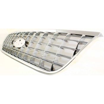 FORD TRUCKS & VANS EXPLORER GRILLE ALL CHROME OEM# 3L2Z8200BA-PFM 2002-2005 PL# FO1200402