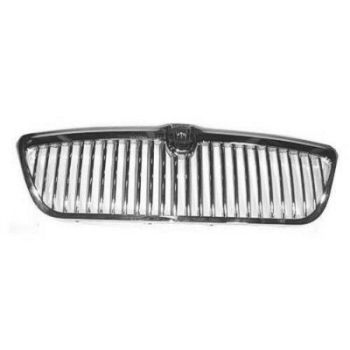 LINCOLN NAVIGATOR  GRILLE CHROME/SLV/BLACK OEM#YL7Z8200AAB 2001-2002 PL# FO1200424