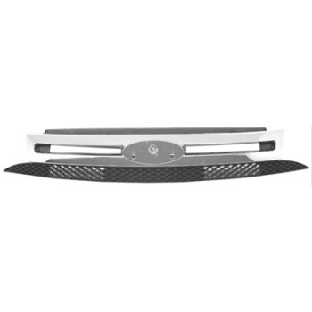 FORD FOCUS GRILLE CHROME/BLACK (SD)( EXC 10-11 SES MDL) OEM# 8S4Z8200BA 2008-2011 PL# FO1200503