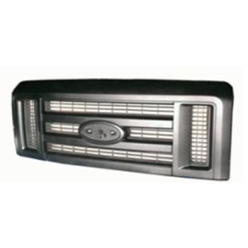 FORD TRUCKS & VANS FORD VAN GRILLE BLACK**CAPA** OEM#8C2Z8200B 2008-2014 PL# FO1200509C