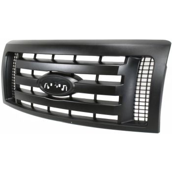 FORD TRUCKS & VANS FORD/PU  (F150)(EXC SVT RAPTOR) GRILLE BLACK TEXTURE (XL MDL)(3 BAR) OEM# 9L3Z8200A 2009-2012 PL# FO1200510