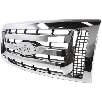 FORD TRUCKS & VANS FORD/PU  (F150)(EXC SVT RAPTOR) GRILLE CHROME (3 BAR)(XLT MDL)**CAPA** OEM# 9L3Z8200D 2009-2012 PL# FO1200511C