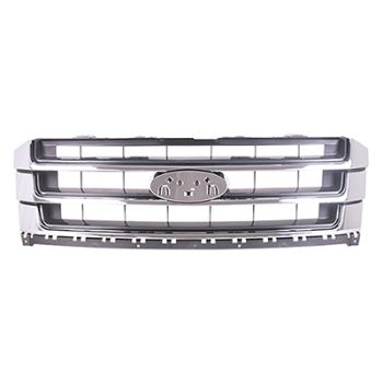FORD TRUCKS & VANS EXPEDITION GRILLE SATIN-CHROME (PLATINUM) OEM#FL1Z8200DA 2015-2017 PL# FO1200589
