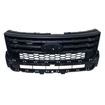 FORD TRUCKS & VANS EXPLORER POLICE UTILITY GRILLE BLACK **CAPA** OEM#FB5Z8200GB 2016-2019 PL# FO1200687C