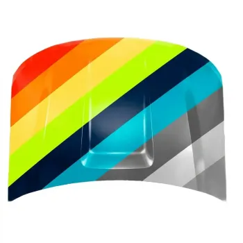 2020-2024 FORD EXPLORER POLICE UTILITY Steel Hood OEM# LB5Z16612A-PFM PL# FO1230336