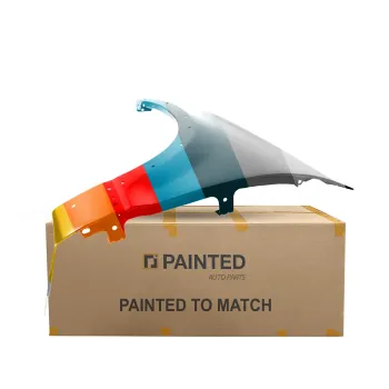 2002-2005 Ford Explorer Fender Left Driver Side With Flare Without Side Lamp Hole Steel OEM# 3L2Z16006BA PL# FO1240223