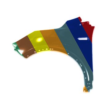 FORD TRUCKS & VANS ESCAPE FENDER LEFT (Driver Side) (W/ FLARE) **CAPA** OEM#GJ5Z16006A 2013-2019 PL# FO1240288C