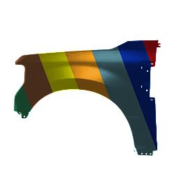 FORD TRUCKS & VANS FORD/PU F250/350/450 (SUPER DUTY) FENDER LEFT (Driver Side) (WO/WHEEL OPENNG MLDG)(ALUM)(F250/F350) OEM#LC3Z16006A 2020-2022 PL# FO1240330