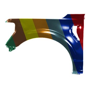 FORD TRUCKS & VANS FORD/PU F150 HYBRID FENDER LEFT (Driver Side) (ALUM) OEM#VL3Z16006E 2021-2024 PL# FO1240336