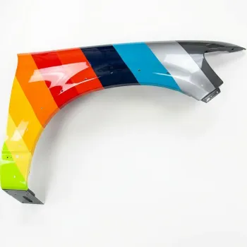 2006-2010 Ford Explorer Fender Right Passenger Side w Wheel Open Molding and Side Molding CAPA OEM# 6L2Z16005BA PL# FO1241248C