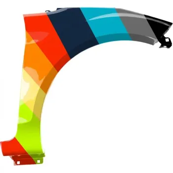 2014-2019 Ford Fiesta Hatchback Fender Right Passenger Side With Rocker Molding Hole CAPA OEM# D2BZ16005A PL# FO1241292C