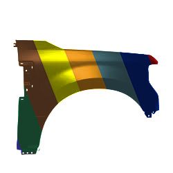 FORD TRUCKS & VANS FORD/PU F250/350/450 (SUPER DUTY) FENDER RIGHT (Passenger Side) (WO/WHEEL OPENNG MLDG)(ALUM)(F250/F350) OEM#LC3Z16005A 2020-2022 PL# FO1241330