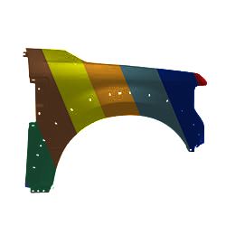 FORD TRUCKS & VANS FORD/PU F250/350/450 (SUPER DUTY) FENDER RIGHT (Passenger Side) (W/WHEEL OPENNG MLDG)(ALUM)(F450) OEM#LC3Z16005F 2020-2022 PL# FO1241334