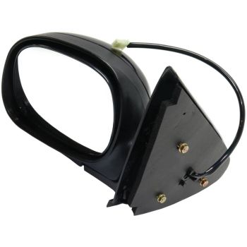 1997-2001 Ford FORD PU New F150 F250 LD Door Mirror Left Driver Side Power Without Signal Black Cover OEM# F85Z17683BAA-PFM PL# FO1320134