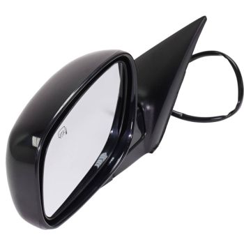 LINCOLN TOWN CAR DOOR MIRROR LEFT (Driver Side) POWER/HEATED (WO/MEMORY&DIMMER)(FM 3-9-04)(SINGLE OVAL SOCKET) OEM#4W1Z17683AAB 2004-2008 PL# FO1320328