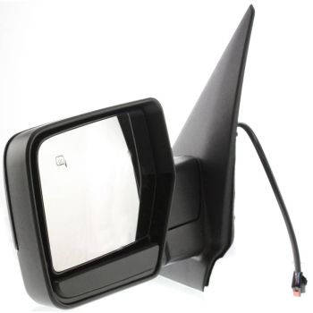 2007-2010 Ford Expedition Door Mirror Left Driver Side Power Heated Puddle Multi Fold Black OEM# 8L1Z17683AA PL# FO1320364