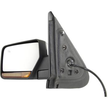 2007-2008 Ford Expedition Door Mirror Left Driver Side Pwr Htd Signal Puddle P Fold Memory Ptd OEM# 8L1Z17683DA PL# FO1320377