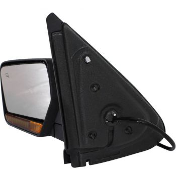 LINCOLN NAVIGATOR DOOR MIRROR LEFT (Driver Side) PWR/HTD/SIGNAL/PUDDL/MEMORY (WO/DIMMING)(PWR-FOLD)(CHROME) OEM#BL7Z17683AA-PFM 2011 PL# FO1320394