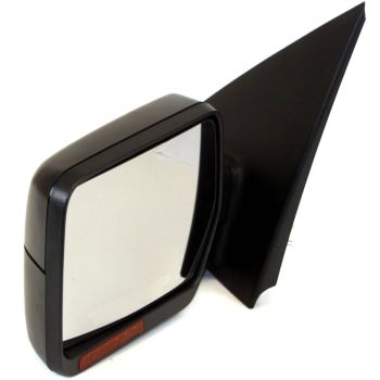 2007-2008 Ford FordPU F150 EXC Heritage Door Mirror Left Driver Side Power Heated Signal Puddle Memory Black OEM# 8L3Z17683HA-PFM PL# FO1320410