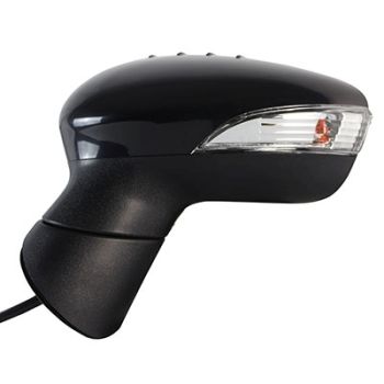 2014-2019 Ford Fiesta ST Hatchback Door Mirror Left Driver Side Power Heated Signal With Spot Glass OEM# D2BZ17683F PFM PL# FO1320460