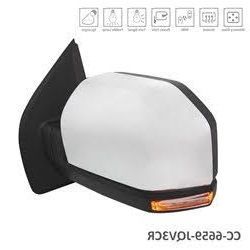 2015-2017 Ford Ford PU F150 Door Mirror Left Driver Side Chrome Cover Power Heated Puddle Signal Memory P Fold With BSD OEM# FL3Z17683NB-PFM PL# FO1320529