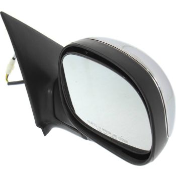 1997-2001 Ford FORD PU NEW F150 F250 LD Door Mirror Right Passenger Side Power Without Signal Chrome Cover OEM# F85Z17682FAA PL# FO1321138
