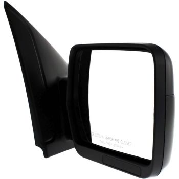 2009-2014 Ford Ford PU F150 Exc SVT Raptor Door Mirror Right Passenger Side Power Heated Black Single Arm OEM# 9L3Z17682BB PL# FO1321348
