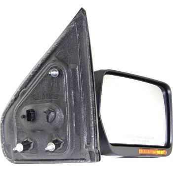 2009-2014 Ford Ford PU F150 Exc SVT Raptor Door Mirror Right Passenger Side Pwr Htd Signal Black Single Arm OEM# 9L3Z17682CB PL# FO1321349