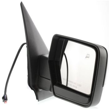 2007-2010 Ford Expedition Door Mirror Right Passenger Side Power Heated Puddle M Fold Without Memory Black OEM# 8L1Z17682DA PL# FO1321364