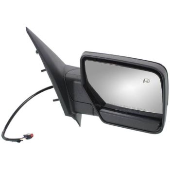 2011 Ford Expedition Door Mirror Right Passenger Side Pwr Htd Pudd Tex Black OEM# BL1Z17682AA PL# FO1321398