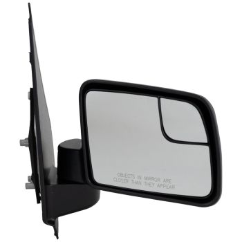 FORD TRUCKS & VANS TRANSIT CONNECT DOOR MIRROR RIGHT (Passenger Side) MANUAL (W/BSM)(TEX CVR) OEM#BT1Z17682A-PFM 2011-2013 PL# FO1321441