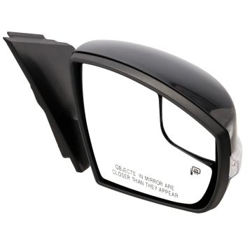 FORD FOCUS SEDAN DOOR MIRROR RIGHT (Passenger Side) PWR/HTD/SIGNAL (W/BSM)(W/TEMP SENSOR)(SE/SEL MDL)(PTM CVR) OEM#CP9Z17682DA-PFM 2012-2014 PL# FO1321462