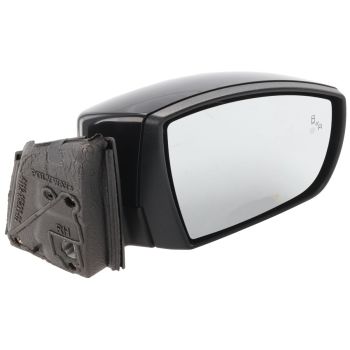 FORD FOCUS SEDAN DOOR MIRROR RIGHT (Passenger Side) PWR/HTD/SIGNAL/PUDDLE (W/BSD)(W/TEMP SENSOR)(PTM) OEM#F1EZ17682Q-PFM 2015-2018 PL# FO1321545
