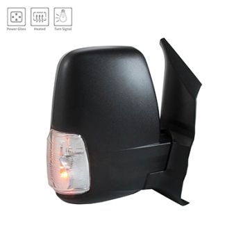 2015-2017 Ford Transit Door Mirror Right Passenger Side Power Heated Signal Medium High Roof OEM# CK4Z17682CB PL# FO1321552