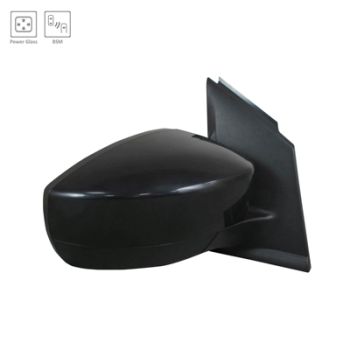 2017-2019 Ford Escape Door Mirror Right Passenger Side Power Non Heated Without Signal With BSD Painted OEM# GJ5Z17682CA-PFM PL# FO1321566