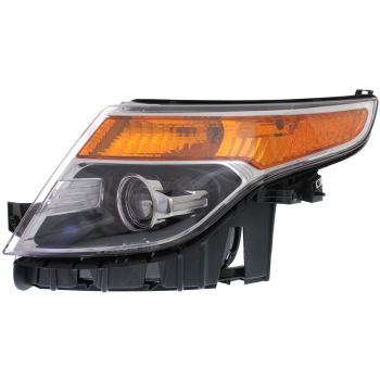 FORD TRUCKS & VANS EXPLORER HEAD LAMP ASSY LEFT (Driver Side) (HALOGEN)(WO/SPORT) OEM#BB5Z13008N 2011-2015 PL# FO2502301