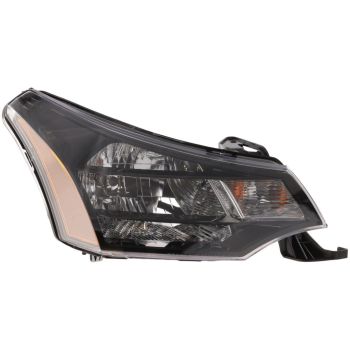 FORD FOCUS HEAD LAMP ASSY RIGHT (Passenger Side) BLACK (CP)( S/D 10-11 SES MDL) OEM#9S4Z13008C 2008-2011 PL# FO2503269