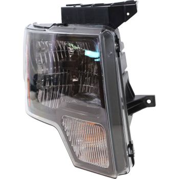 FORD TRUCKS & VANS FORD/PU (F150)(EXC SVT RAPTOR) HEAD LAMP ASSEMBLY RIGHT (Passenger Side) (SMOKED w/Black Trim)**CAPA** OEM#DL3Z13008EB (P) 2009-2014 PL# FO2503289C