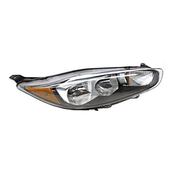 FORD FIESTA/HATCHBACK  (EXC ST) HEAD LAMP ASSY RIGHT (Passenger Side) (S/SE)(W/DARK TRIM) OEM# D2BZ13008J 2014-2019 PL# FO2503324
