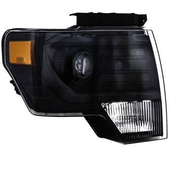 FORD TRUCKS & VANS FORD/PU F150 (EXC SVT RAPTOR) HEAD LAMP RIGHT (Passenger Side) ( HID)(BLACK TRIM)(WO/BULBS&BALLAST) OEM#DL3Z13008DB 2009-2014 PL# FO2519121