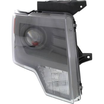 FORD TRUCKS & VANS FORD/PU  (F150) SVT RAPTOR HEAD LAMP ASSY RIGHT (Passenger Side) ( HID)(GRAY TRIM)(W/BULBS&BALLAST) OEM# DL3Z13008BB-PFM 2010-2014 PL# FO2519122