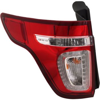 FORD TRUCKS & VANS EXPLORER POLICE UTILITY TAIL LAMP UNIT LEFT (Driver Side) (WO/POLICE LIGHT)**CAPA** OEM#BB5Z13405C 2013-2015 PL# FO2800226C