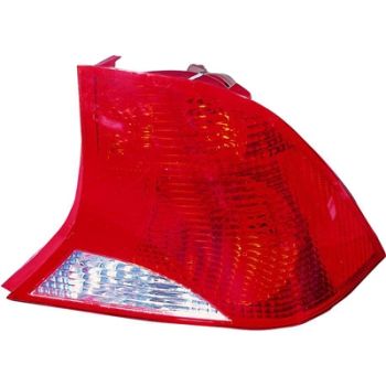 FORD FOCUS TAIL LAMP UNIT RIGHT (Passenger Side) (SD)(3 BULBS TYPE)(BLACK HOUSING) OEM# 2S4Z13404AB 2003-2004 PL# FO2801198