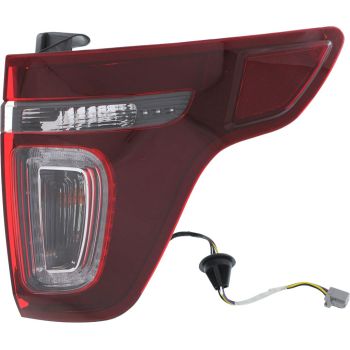 FORD TRUCKS & VANS EXPLORER TAIL LAMP ASSY RIGHT (Passenger Side) (SPORT)(W/LED)(W/BLACKOUT LENS) OEM#DB5Z13404C 2013-2015 PL# FO2801230
