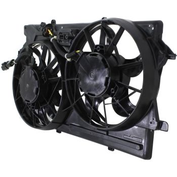 FORD FOCUS RADIATOR & A/C FAN ASSY (2.0L DOHC W/AC)(DUAL FAN) OEM# 3S4Z8C607A 2003-2004 PL# FO3115153